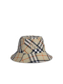 Burberry 'Check' lichtgroene polyester hoed
