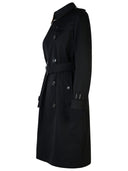 Burberry 'Kensington' Black poliéster gabardina