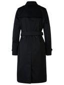 Burberry 'Kensington' Black poliéster gabardina