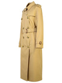 Burberry 'Waterloo' Beige Cotton Blend Trench Coat