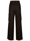 Pantalones de carga de lana marrón burberry