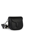 Marc Jacobs () 'Sattel' Black Lear Bag