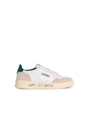 Autry 'Medalist Low' White Lear Sneakers