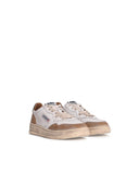 Autry 'Super Vintage' White Lear Sneakers