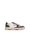 Autry 'Super Vintage' White Lear Sneakers