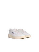 Autry 'Medalist Low' White Lear Sneakers