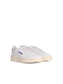 Autry 'Medalist Low' White Lear Sneakers