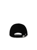 Balmain 'Signature' Black Cotton Cap