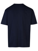 Balmain Blue Cotton T Shirt