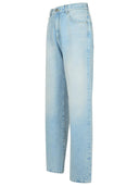 Balmain jasnoniebieskie jeansy