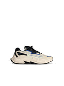 Balmain 'Run Low' Grey Lear Blend Sneaker