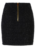 Balmain Viscose Blend Miniskirt