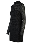 Balmain Black Viscose Dress