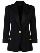 Balmain Black Wool Blazer