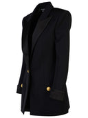 Balmain Black Wool Blazer