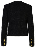 Balmain Black Polyamide Blend Jacket