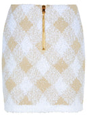 Balmain Beige Polyamide Blend Skirt