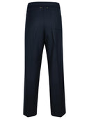 Golden Goose 'Lennon' Navy Virgin Wool Blend Trousers