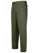 Pantalones de mezcla de algodón verde dorado ganso