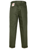 Pantalones de mezcla de algodón verde dorado ganso