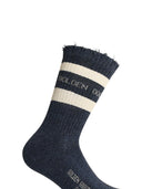 Golden Goose Blue Cotton Socks