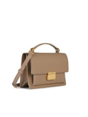 Golden Goose Venezia Bag In Beige Palmellata Lear