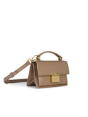 Golden Goose Small 'Venezia' Beige Palmellata Lear Bag
