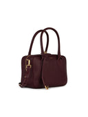 Golden Goose 'Vita' Burgundy Lear Top Box