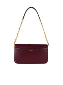 Golden Goose 'Gioia' Burgundy Lear Crossbody Bag