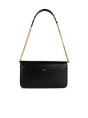 Borsa a golden 'Gioia' Black Lear Crossbody