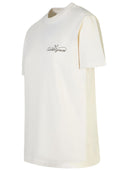 Maglietta in cotone bianco d'oca "viaggio"