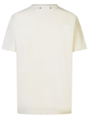 Maglietta in cotone bianco d'oca "viaggio"