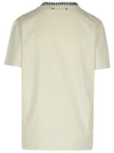 Golden Goose 'Journey' Ivory Cotton T Shirt