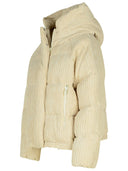 Golden Goose Ivory Polyester Down Jacket