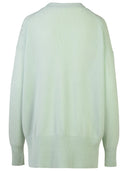 Jil Sander Mint Green Cashmere Cardigan