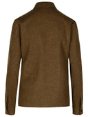 Jil Sander bruin wollen shirt