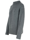 Jil Sander Grey Cashmere Sweater