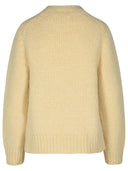 Jil Sander Cream Mohair Blend Sweater