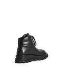 Jil Sander Black Lear Boots