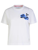 Thom Browne 'Rose' wit katoenen t -shirt