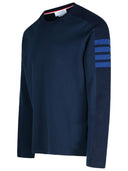 Thom Browne Blue Cotton T Shirt