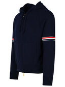 Thom Browne Navy Cashmere Sweater