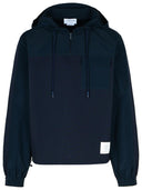 Thom Browne Navy Wool Blend Sweater