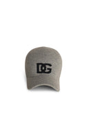 Dolce & Gabbana Grey Cashmere Cap