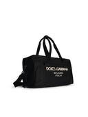 Dolce & Gabbana Black Nylon Duffel Bag