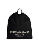 Dolce & Gabbana Black Nylon Rucksack