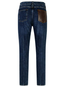 Dolce & Gabbana Blue Cotton Jeans