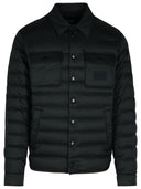 Dolce & Gabbana Black Polyester 다운 재킷