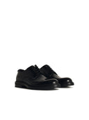 Dolce & Gabbana Scarpa 'Derby' In Shiny Black Lear