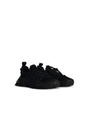 Dolce & Gabbana Black Nylon Blend Sneakers